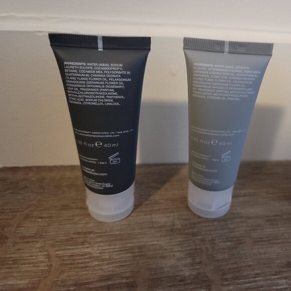 4 Aromatherapy Travel Toiletries Shampoo Conditioner Body Wash Body Lotion Lot - Picture 5 of 6